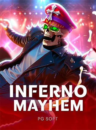 ภาพหน้าปกเกม Inferno Mayhem จากค่าย พีจี ที่ ห้องเกมของ ufazeed-thailand